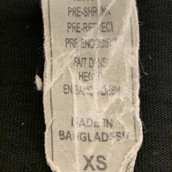 Never Say Never Black T-shirt.  Size XS - Picture 7 of 7